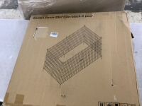 Garden Fence with Gate, 29" x 32", 6 Panels