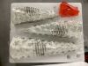 Set of 3 Pre-Lit Ceramic Tabletop Christmas Trees - 2