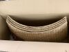 Woven Hyacinth Christmas Holiday Tree Collar - 42in - 2