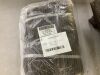Lot of COLOURTREE 10' x 10' Brown Square Sun Shade Sail, 10' x 10' x 14' Triangle Sail & (3) Hardware Kits - 2