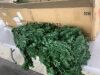 12' Unlit Spruce Pencil Christmas Tree w/ Folding Metal Base - 3