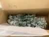 9' Pre-Lit Snow Flocked Artificial Pine Christmas Tree w/ Warm White Lights - 3