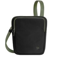 Travelon Anti-Theft Black The Voyages Slim Crossbody Tote Bag