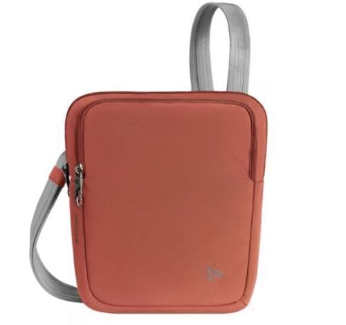 Travelon Anti-Theft Terracotta The Voyages Slim Crossbody Tote Bag