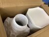 34.65 in. H White Decorative Roman Pillars, 4-Pack - 2