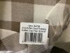 Lot of (3) VHC BRANDS Annie Portabella, Soft White Buffalo Check Ruffled Chair Pad - 5
