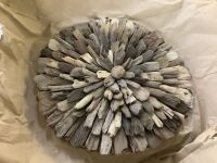 Storied Home Round Driftwood Wood Wall Art Decor