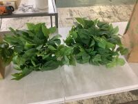Lot of (2) Nearly Natural 24 in. London Ivy Artificial Ledge Plant (Real Touch)