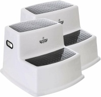 Lot of (2) California Home Goods Dual Height Step Stool, 2 Pack - Appear New&nbsp;