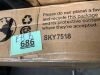 Large Water Hyacinth Double Laundry Hamper Basket w/ 2 Liner Bags - 4
