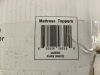 Sleep Mantra 100% Cotton Mattress Topper Queen Size fits up to 20-Inch Mattress - 8