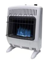 Mr. Heater 20,000 BTU Vent Free Blue Flame Natural Gas Indoor Space Heater - Missing 1 Foot