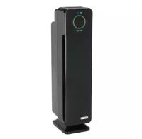 GermGuardian 825 sq. ft. HEPA Filter Tower Air Purifier 28 in. Black