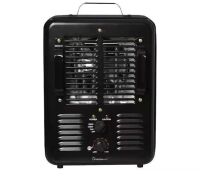 VISIONAIR 15 in. 1500-Watt/1300-Watt Milkhouse Electric Heater with 3 Prong Power Cord and Wire Heating Element