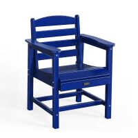 VINGLI Wooden All-Weather Outdoor Dining Chairs