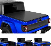 Tyger Auto T3 Soft Tri-fold Truck Bed Tonneau Cover for 2020-2025 Jeep Gladiator JT 5' Bed