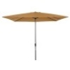 8x11ft Rectangular Patio Umbrella w/ Easy Crank, UV-Resistant Fabric
