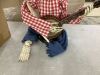 Halloween Animatronics Banjo Playing Skeleton, 3.2 ft - 4