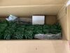 6' Pre-Lit Fiber Optic Pine Christmas Tree w/ Multicolor & LED Lights - 7