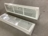 18 Inch Baseboard Register Duct Opening Size Vent Covers, 2 Pack - 4