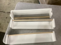 16.5 Inch Floating Shelves, 3 pc