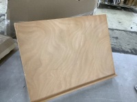 U.S. Art Supply X-Large 25-5/8" x 19" Wooden Drawing Board, Adjustable Table Top Easel - Light Damage