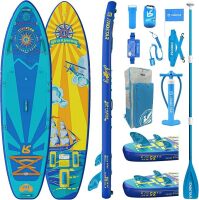 ourney 34"/35" Extra Wide Paddle Board for Better Balance,Stand Up Paddle Board with Premium SUP Accessories, Inflatable Paddle Boards for Adults of All Skill Levels