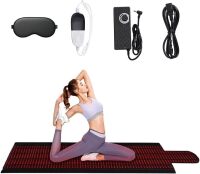 1370pcs LEDs Red Light Therapy Mat for Body - Infrared Light Therapy Device with Red Light 660nm and Infrared Light 850nm. Near Infrared Light Therapy Pad for Shoulder Waist Back Muscle Pain Relief