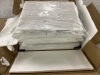 White Night Stand with Fabric Drawer - 2
