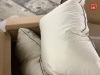 Lot of (2) Goose Feather & Down Pillows