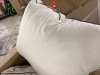 Lot of (2) Goose Feather & Down Pillows - 3