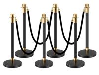 VEVOR Crowd Control Stanchions, 6 pc