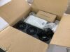 25W Solar Powered Exhaust Fan Kit with 12000mAh Lithium Battery, 2600RPM 10ft Cord IP67 Waterproof Black - 2