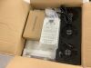 25W Solar Powered Exhaust Fan Kit with 12000mAh Lithium Battery, 2600RPM 10ft Cord IP67 Waterproof Black - 6