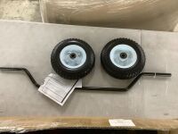 Dirt Bike Training Wheels - Unknown if Hardware is Complete