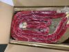4 Gold Stanchion Posts & 3 Ropes - 3