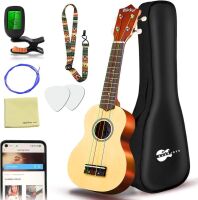 Everjoys Soprano Ukulele Beginner Pack-21 Inch
