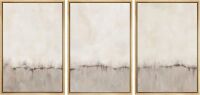 Framed Canvas Print Wall Art, 3 Panel, 24" x 36"