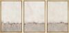 Framed Canvas Print Wall Art, 3 Panel, 24" x 36"