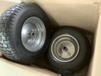 16x6.50-8 Flat Free Lawn Mower Tires