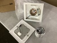 12" Ultra Quiet Bathroom Fan w/LED Light