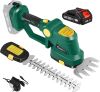 SakerPlus Cordless 2-in-1 Electric Bush Trimmer and Handheld Grass Cutter, 22V