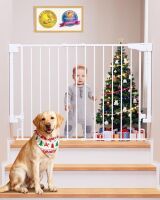 Cumbor 29.2&ndash;43" Baby Gate, Wall Mounted No Bottom Bar