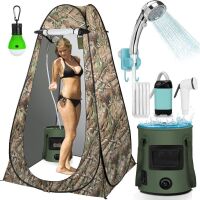 Portable Camping Shower Tent Kit