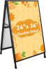 2 Pack Heavy Duty A-Frame Sign 24x36