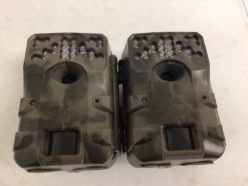 Lot of (2) Moultrie Trail Cameras, Cameras Only, E-Commerce Return, Sold as is