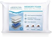 Mediflow Water Pillow with Memory Foam