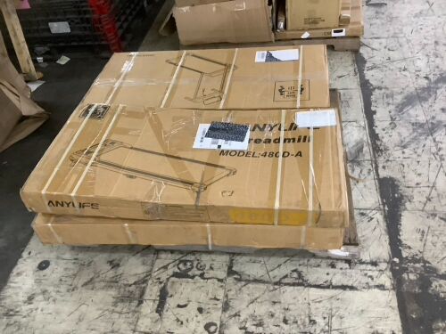 Lot of (4) Treadmills - Uninspected