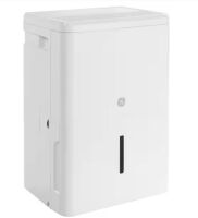 GE 25-Pints for Damp Rooms Up to 1500 sq. ft. Residential Dehumidifier with Bucket in White, ENERGY STAR