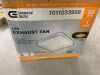 Commercial Electric 50 CFM Ceiling/Wall Mount Roomside Installation Bathroom Exhaust Fan with Adjustable CCT LED, Night Light, ENERGY STAR - 2